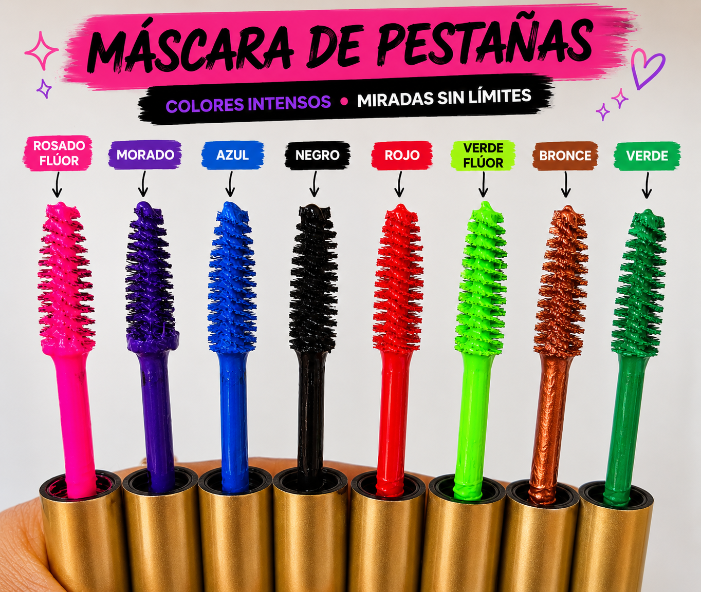 Máscara de Pestañas Natural Nutritiva