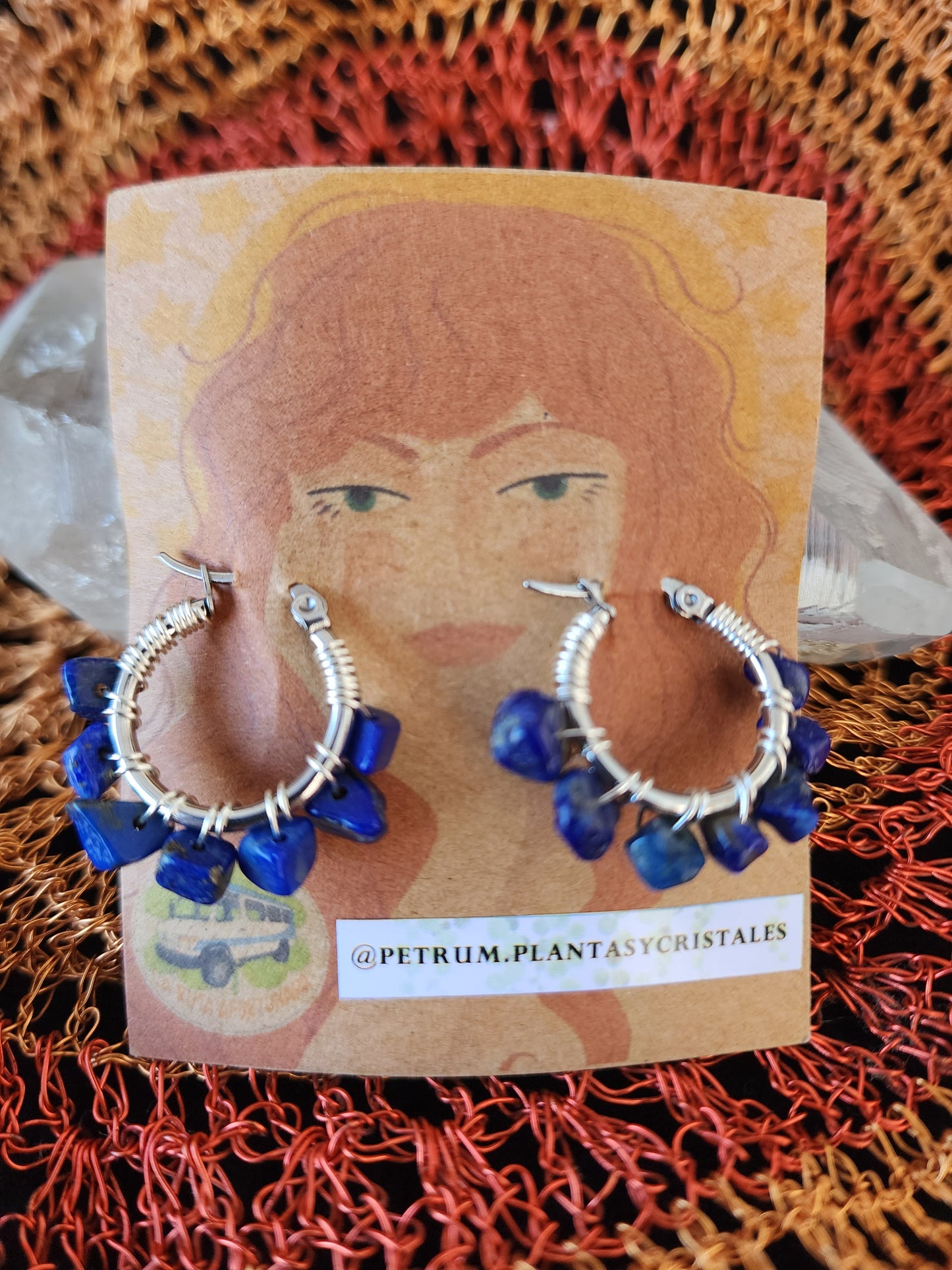 Aros Artesanales con Piedras Naturales y Acero Quirúrgico